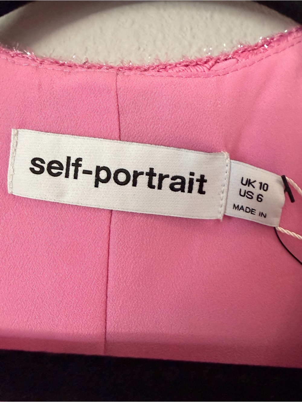 Self-Portrait Pink Lace Peplum Midi Dress - Picture 4 of 8